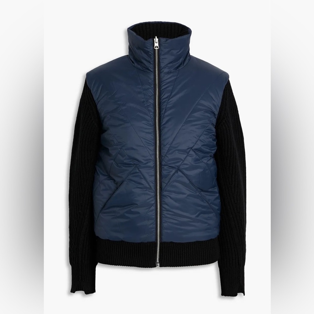 Rag and Bone Women’s Mikaela shell-paneled quilted merino wool jacket